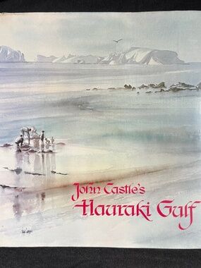 John Castle's Hauraki Gulf illustrations text by Mervyn Dykes New Zealand 1977